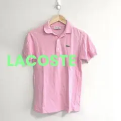 90s CHEMISELACOSTEピンクポロシャツサイズ40★M〜L綿100% — image 1
