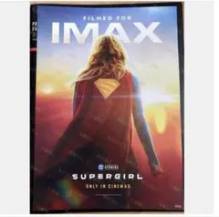 スーパーガール　ポスター　A3 imax 特典 — image 1