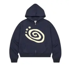 AMOU Molly Hoodie Zip Up NAVY — image 1