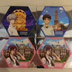 【新品未使用】エヴァンゲリオン ハウステンボス コースター×4 限定非売品 — image 1