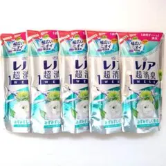 P＆G　レノア　超消臭　1WEEK　　フレッシュグリーン　380ml　5袋　Q — image 1