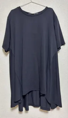 未使用　大きいサイズ　フレアシルエット 半袖レディースカットソー☆３ Lサイズ — image 1