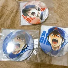 ダイヤのA　沢村栄純 DMMスクラッチ　缶バッジ — image 1