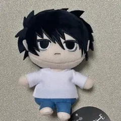 DEATH NOTE L(エル) ぬいぷりけおすわり タグ付き デスノート — image 1