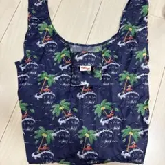 Wiggle Wiggle 大容量picnicエコバッグ ネイビー サーフィン柄 — image 1
