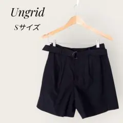 アングリッド　ショートパンツ　S　黒　ブラック　スタイルアップ　上品　きれいめ — image 1