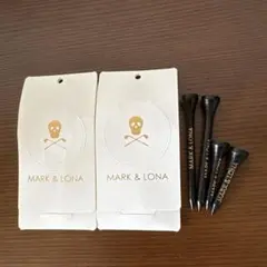 MARK & LONA ゴルフティー 4本セット — image 1