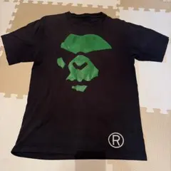 A BATHING APE Tシャツ ブラック グリーン — image 1