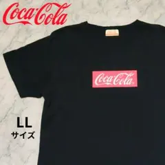 コカコーラ Coca-Cola ボックスロゴ Tシャツ LLサイズ — image 1