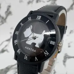 【稼動品】AGATHA アガタ ラウンド ドッグ ブラック — image 1