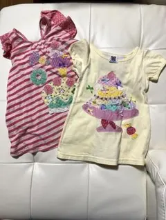 『Vana Vana』半袖Tシャツ＆ワンピース　2枚セット⭐︎ — image 1