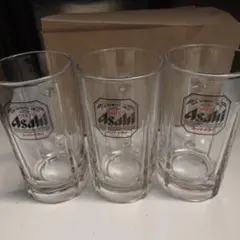 Asahi ビールジョッキ 3個セット　未使用 — image 1