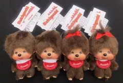 お買得‼️正規品　新品　タグ付　大人気❣️顔でかモンチッチキーチェーン4set❣️ — image 1