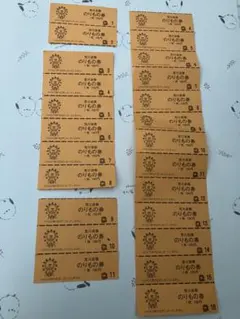 あらかわ遊園 のりもの券 24枚 — image 1