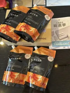 RESP レチスバクリームシャンプー 詰め替え用 400g 4個セット — image 1