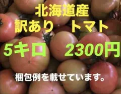 北海道産　訳あり　トマト　5キロ — image 1