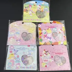 サンリオ クリアハードシール おはじきシール 5点セット — image 1