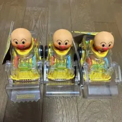 アンパンマン　プッシュゼンマイ　クリアホイールローダー 3個セット — image 1