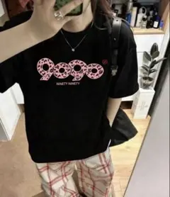 9090 NINETY NINETY 半袖 Tシャツ ブラック — image 1