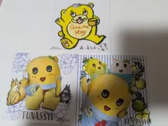 ふなっしー 札幌 平日限定ステッカー 3枚セット — image 1