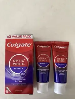Colgate Optic White Purple 100g 2本 — image 1