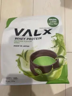 Ik VALX ホエイプロテイン 抹茶風味 1000g — image 1
