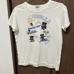 DOUBLE.B 刺繍入り Tシャツ Sサイズ — image 1