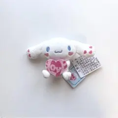 ♡イコラブシナモン ピンク シナモロール ハート マスコット ぬいぐるみ♡ — image 1