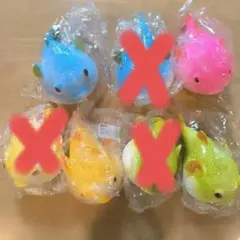 ふぐ　魚　スクイーズボール　４個セット — image 1