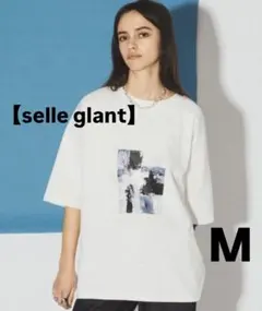 【selle glant】プリントT ホワイト M メンズ　ウィメンズ — image 1