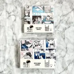 名探偵コナン 30周年　3coins エコバッグ　大小サイズ　2点 — image 1