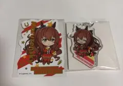 ウマ娘 アクリルキーホルダー ダイカットステッカー マルゼンスキー ダイソー — image 1