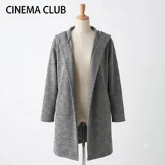 CINEMA CLUB フード付き ロングカーディガン M — image 1