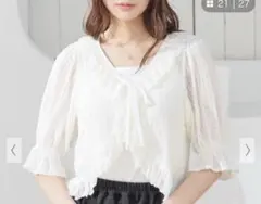 ハニーズ Honeys フリルレースボレロ Mサイズ — image 1