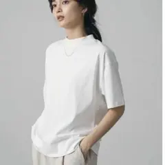 CRAFT STANDARD BOUTIQUE モックネック半袖プルオーバー — image 1