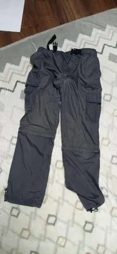 Euroyal 2WAY カーゴパンツ Mサイズ グレー — image 1