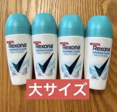 大サイズ: 強力！4本レクソナ制汗剤ユニリーバRexona デオドラント — image 1