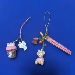 東京ディズニーリゾート マリー ストラップ 2点セット — image 1
