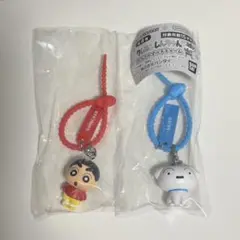 クレヨンしんちゃん　カラフルマルチチャーム　しんちゃん　シロ　2点セット — image 1
