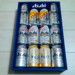 アサヒビール 12本 4種セット AVQ-3 缶ビール ギフト セット — image 1