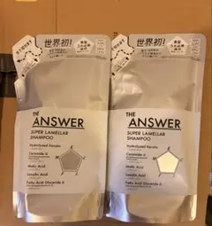 花王 THE ANSWER ジアンサー スーパーラメラシャンプー詰替2個 — image 1