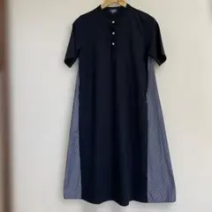 JUNKO SHIMADA PART2 バイカラーワンピース — image 1