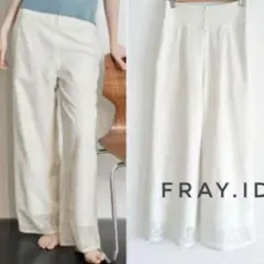 FRAY.ID レースワイドパンツ　サイズ1 日本製 — image 1