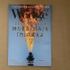 雑誌「Wedge」２０２６年７月号　書店購入版　最新刊 — image 1