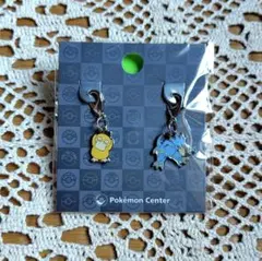 ポケモン コダック ゴルダック メタルチャーム — image 1