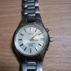 SEIKO 電波ソーラー チタン 腕時計 本体 — image 1