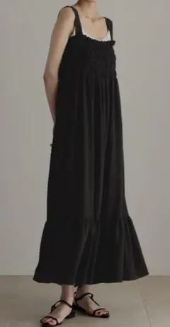 ローリーズファーム　シャーリングワンピース — image 1