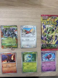 ポケモンカード ストームエメラルド パックとカードセット — image 1