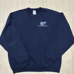 ネイビー　スウェット　古着 — image 1