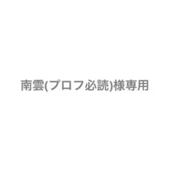 南雲(プロフ必読)様専用 — image 1